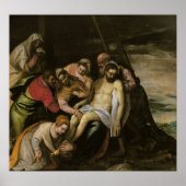 De daling van het Kruis Poster (Voorkant)