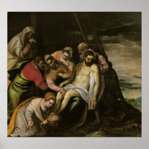 De daling van het Kruis Poster