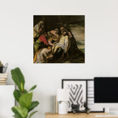 De daling van het Kruis Poster (Thuiskantoor)