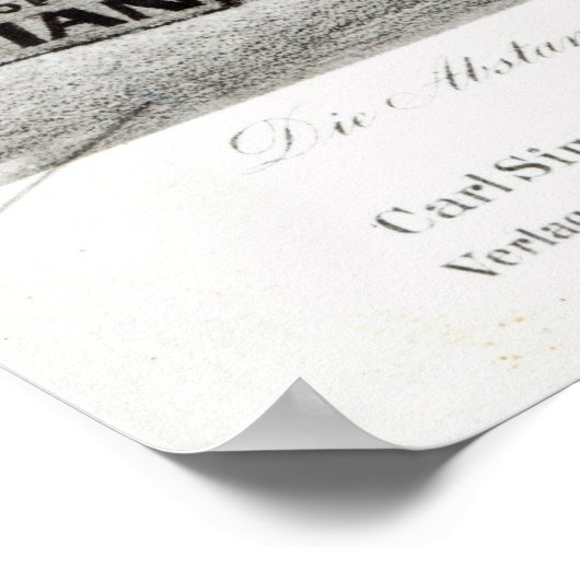 De daling van het Man Poster (Hoek)