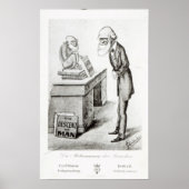 De daling van het Man Poster (Voorkant)