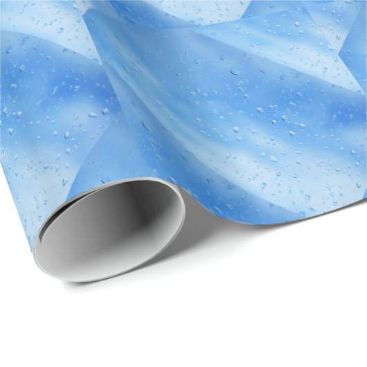 De dalingen van de regen cadeaupapier (Rol Hoek)