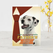 De Dalmatische Kaart van Vaderdag (Gele Bloem)