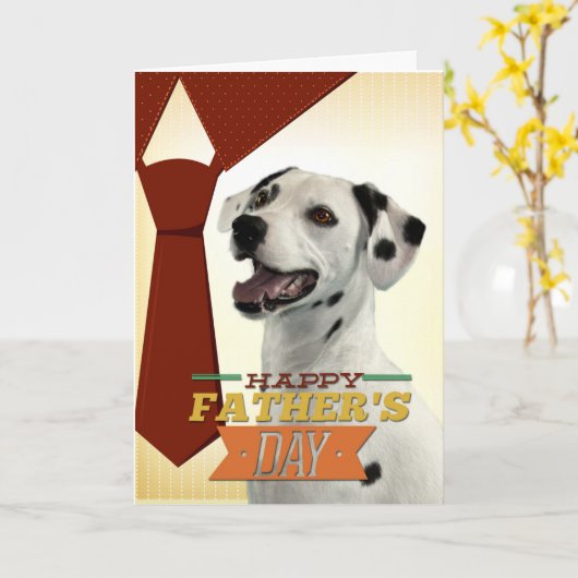 De Dalmatische Kaart van Vaderdag (Gele Bloem)