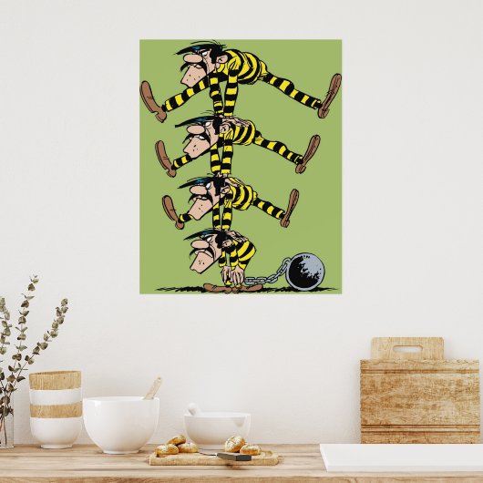 De Dalton Brothers Poster (Keuken)