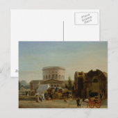 De dam bij La Villette Briefkaart (Voorkant / Achterkant)