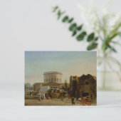 De dam bij La Villette Briefkaart (Staand voorkant)