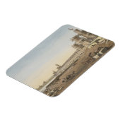 De dam over de Nijl, het gebouw van de Aswan Magneet (Linkerzijde)