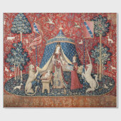 De Dame en de Eenhoorn, Aan mijn enige verlangen Cadeaupapier (Vlak)