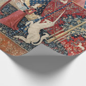 De Dame en de Eenhoorn, Aan mijn enige verlangen Cadeaupapier (Hoek)