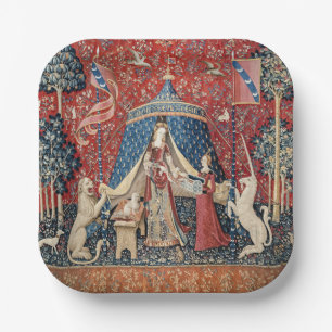 De Dame en de Eenhoorn, Aan mijn enige verlangen Papieren Bordje