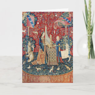 De Dame en de Eenhoorn, Gehoor Kaart