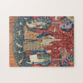 De Dame en de Eenhoorn, Gehoor Legpuzzel (Horizontaal)