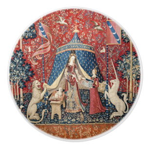 De Dame en de Eenhoorn, Naar mijn enige verlangen Keramische Knop