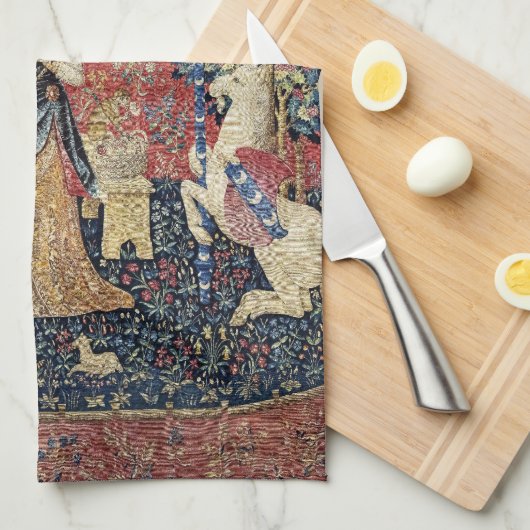 De Dame en de Eenhoorn, Reuk Theedoek (Quarter Fold)