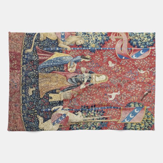 De Dame en de Eenhoorn, Reuk Theedoek (Horizontaal)