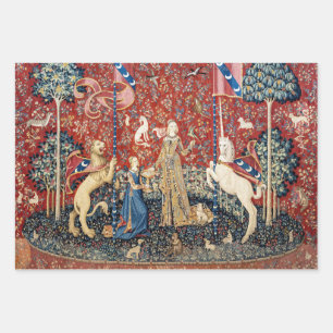 De Dame en de Eenhoorn, Smaak Inpakpapier Vel