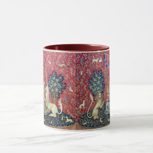 De Dame en de Eenhoorn, Zicht Mok (Midden)