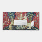 De Dame en de Unicorn. Bureaumat (Keyboard & Muis)