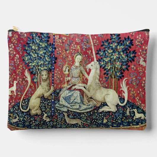 De Dame en de Unicorn. Etui (Voorkant)