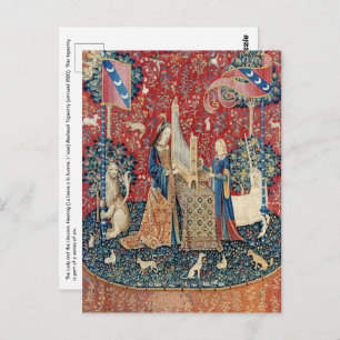 De Dame en de Unicorn, Hoorzitting Briefkaart