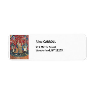 De Dame en de Unicorn, Hoorzitting Etiket