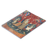 De Dame en de Unicorn, Hoorzitting Notitieboek (Linkerzijde)