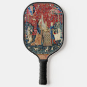 De Dame en de Unicorn, Hoorzitting Pickleball Paddle (Achterkant)