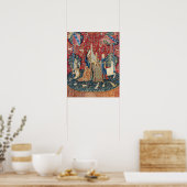 De Dame en de Unicorn, Hoorzitting Poster (Keuken)