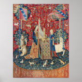 De Dame en de Unicorn, Hoorzitting Poster (Voorkant)