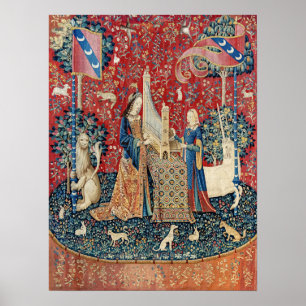 De Dame en de Unicorn, Hoorzitting Poster