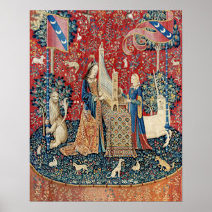 De Dame en de Unicorn, Hoorzitting Poster