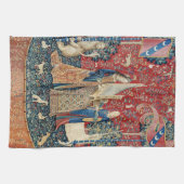 De Dame en de Unicorn, Hoorzitting Theedoek (Horizontaal)