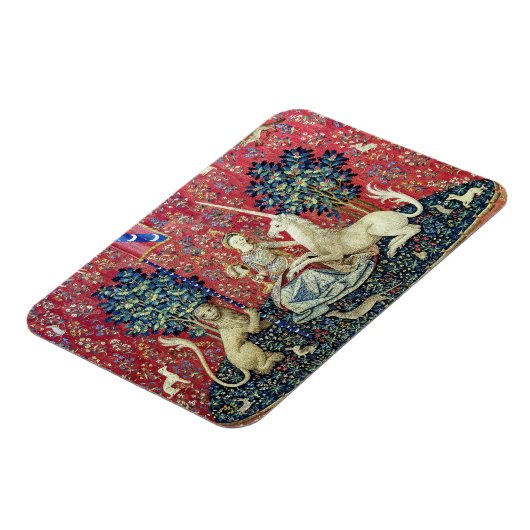 De Dame en de Unicorn. Magneet (Linkerzijde)