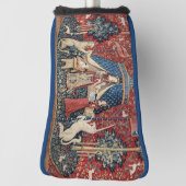 De Dame en de Unicorn, naar mijn enige wens Golfheadcover (Draai 90)