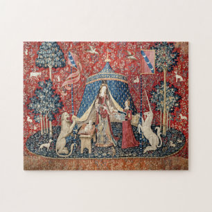 De Dame en de Unicorn, naar mijn enige wens Legpuzzel