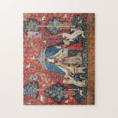 De Dame en de Unicorn, naar mijn enige wens Legpuzzel (Verticaal)