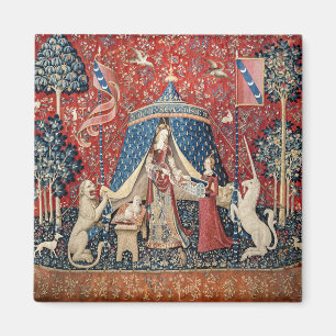 De Dame en de Unicorn, naar mijn enige wens Magneet