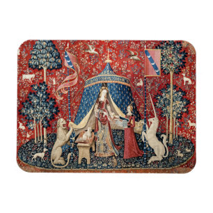 De Dame en de Unicorn, naar mijn enige wens Magneet
