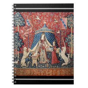 De Dame en de Unicorn, naar mijn enige wens Notitieboek