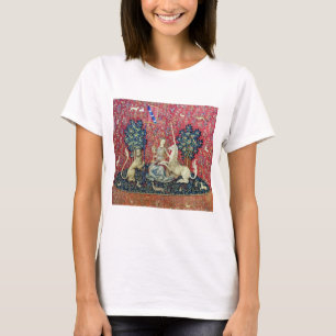De Dame en de Unicorn. T-shirt