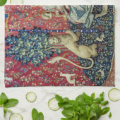 De Dame en de Unicorn. Theedoek (Gevouwen)