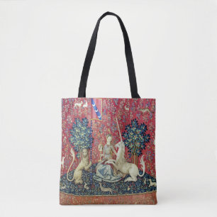De Dame en de Unicorn. Tote Bag