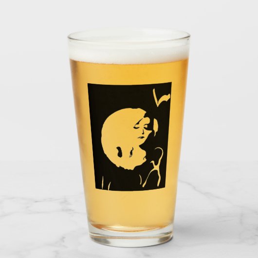 De Dame Glas (Voorkant gevuld)