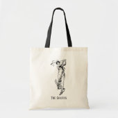 De  dame Golfess Tote Bag (Voorkant)