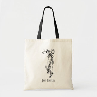 De  dame Golfess Tote Bag
