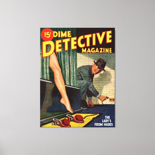 De dame komt uit Hades Canvas Afdruk (Voorkant)