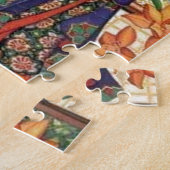 De dame legpuzzel (Zijkant)