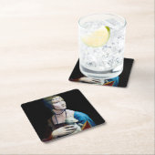 De Dame met een Ermine, Leonardo da Vinci Kartonnen Onderzetters (Insitu)