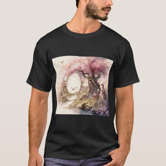 De dame met laarzen 1 t-shirt (Voorkant)